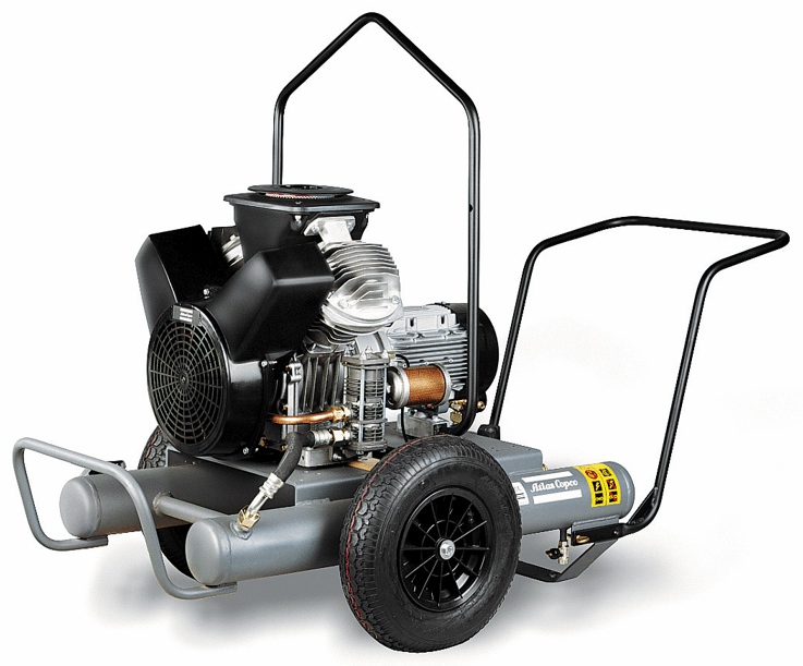 Поршневой компрессор Atlas Copco LT5-15 Trolley