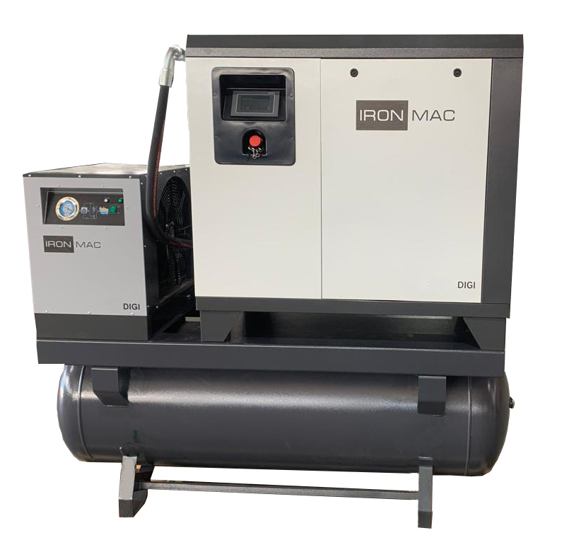 Винтовой компрессор IRONMAC IC 30/10 DIGI WiFi DF 500L