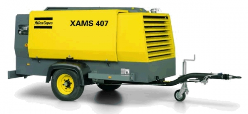 Дизельный компрессор XAMS 407 CD Передвижной